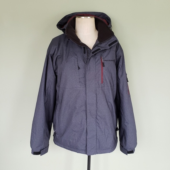 Free Country Other - Men's Free Country Cubic Dobby Hooded Coat